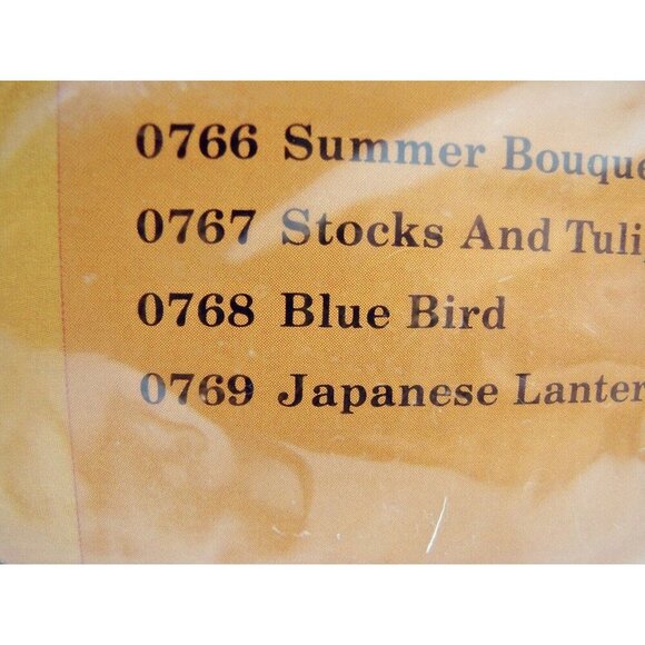 The Creative Circle Cross Stitch Kit #768 Blue Bird Russel Bushee Frame Included - Picture 3 of 10